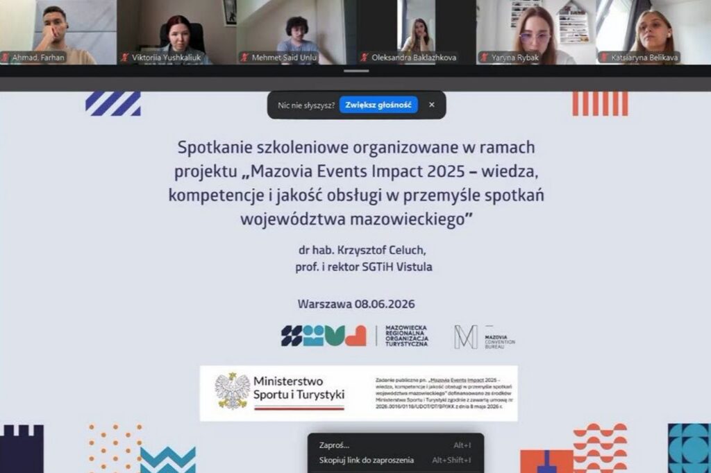 Raport Mazovia Events Impact 2025: Jak przemysł spotkań stymuluje PKB i rynek pracy w regionie